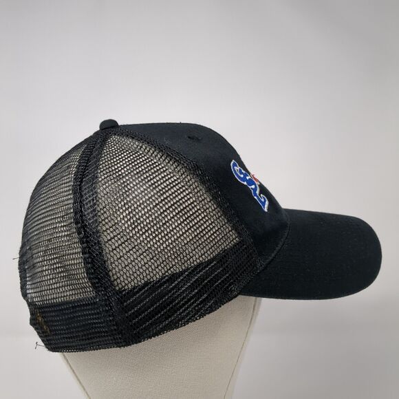 GSL Soda Blasting Inc. Snapback Trucker Hat Black One Size Mesh Back - Picture 4 of 8